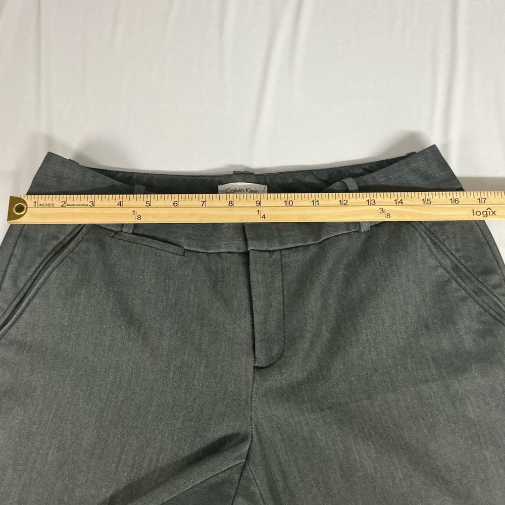 Calvin Klein Women's Gray Trousers - Picture 7 of 11